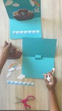 Easy Noah's Ark Pop-Up Craft for Kids | Sunday School Craft