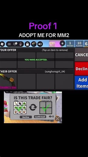#roblox #adoptme #mm2 #crosstrade #comment #robloxfyp