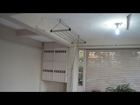 RAINBOW DRYWELL Economy Clothes Dryer Installation and Demo Video