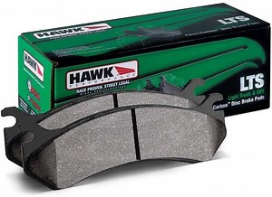 Hawk Performance Jeep Gladiator LTS Brake Pads; Front Pair HB941Y.712 (20-26 Jeep Gladiator JT) - Free Shipping