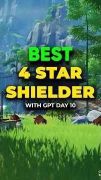 Best 4-Star Shielders in Genshin Impact