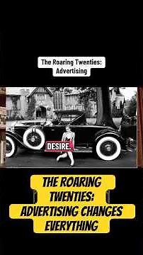 How 1920s Advertising Changed America Forever! #shorts #history #roaringtwenties
