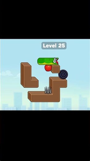 Snake Puzzle : Slither to Eat Level - 25 | YoutubeMonsterOp