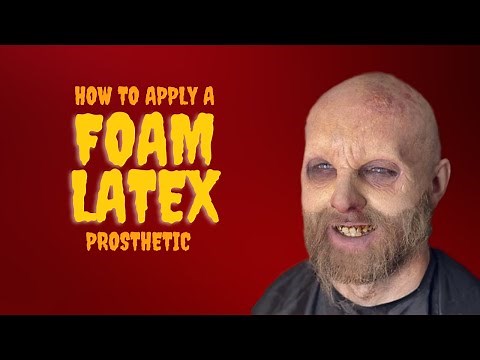 How to apply Foam Latex Prosthetic