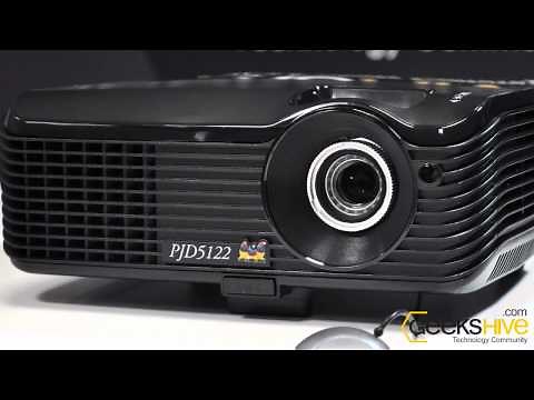 Viewsonic PJD5122 3D Projector - review by www.geekshive.com (Spanish)