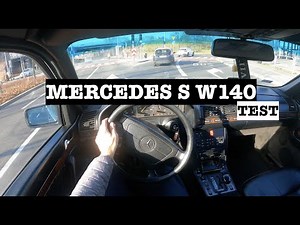 1991 Mercedes S-Class 300SE W140 3.2 231HP | POV Test Drive | Urban & Motorway