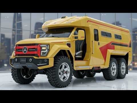 2026 Mercedes-Benz 6x6 Motorhome Camper – A $1M Luxury Off-Road Home
