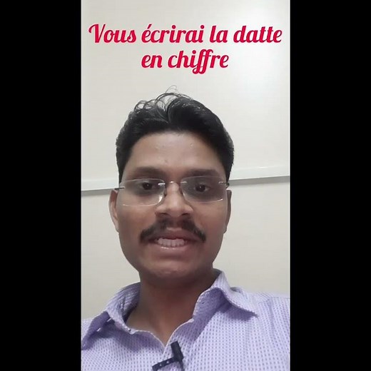 How to write date in French | Date in French language