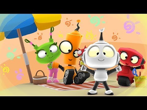 Enjoy The Best Summer with Rob The Robot | Fun Cartoon Series