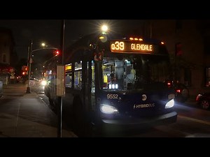 (FIRST GRAND AV Q39) MTA NYCT 2021 XDE40 #9552 on the Q39 towards Glendale Ride (Post-QBNR)