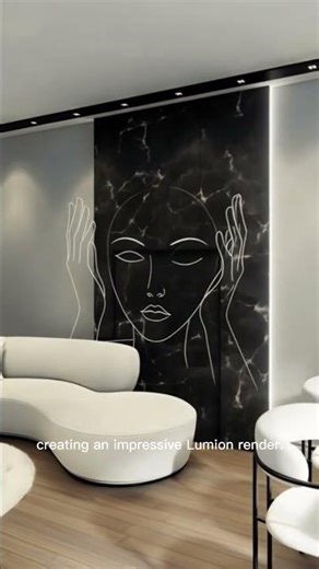 This Room Looks Realistic in Lumion — Here’s Why #lumionrenderizado #wallpaper