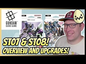 Gundam Card Game: ST07 & ST08! Overview and Upgraded Deck Lists!