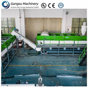 [Hot Item] Plastic Recycling Machine PP Rigid PE Bottle Recycling Washing Machine Plastic Recycling Washing Line