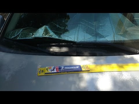 Michelin wiper blade installation on Honda and Acura