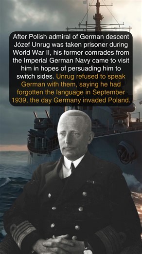 4.6M views · 24K reactions | He had served as captain of a German submarine during World War I and was the son of a wealthy German major general. After Poland’s capitulation, the German Navy tried unsuccessfully to persuade him to switch sides. #admiral #navalwarfare #warstories #fblifestyle | War History Online | Facebook