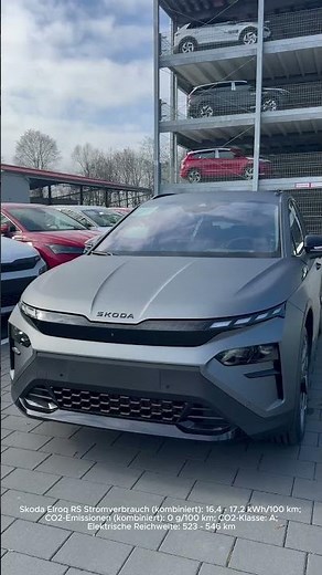 Skoda Elroq RS in Graphite Grau Matt 😍🩶 #autohausb13 #ahb13 #automobile #skoda #skodaelroq #matt