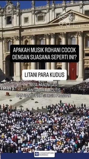 8.2K views · 378 reactions | Apakah musik rohani sesuai dalam misa...