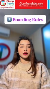 🕒✈️ Don’t miss your flight! Know the airport time rules and travel smoothly with Guru Travels Ltd. Traveller's Choice Award 2025 - By Tripadvisor 🅿 Free Parking at Our Office 🏆 Nepal’s First Public Limited Travel Company – GuruTravels Ltd. 📞 01-4543567 | 📱 9851334626 🌐 www.gurutravelsltd.com #TravelTips #AirportLife #GuruTravelsLtd #FlySmart #SmoothJourney #TravelNepal | Guru Travels Limited