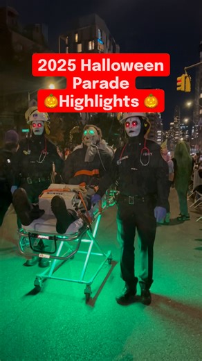 14K views · 485 reactions | Highlights from last night's Halloween Parade in New York  | New York - NewYork.co.uk | Facebook