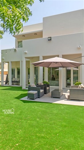 House Hunters Real Estate on Instagram: "Step inside this stunning 3-bed villa in Saheel 1, Arabian Ranches. Set on a large 7,700+ sq ft plot, it features a light-filled open-plan lounge and dining area, a fully equipped kitchen with a family room, and a master bedroom with a luxurious en-suite. Get in touch with @sharonmachousehunters_ today to arrange a private viewing 📞"