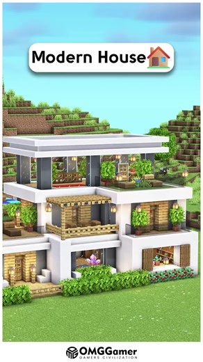 Minecraft Modern House: Stylish & Elegant Design