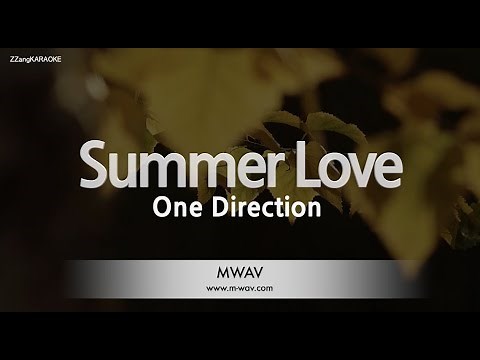 One Direction - Summer Love (Melody) (Karaoke Version)