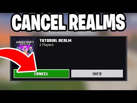 How To Cancel Realms Subscription On Minecraft Bedrock! - Tutorial