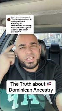 The Truth about Dominican Ancestry #dominican #dna #ancestors #shorts #shortsvideo #thebroskee