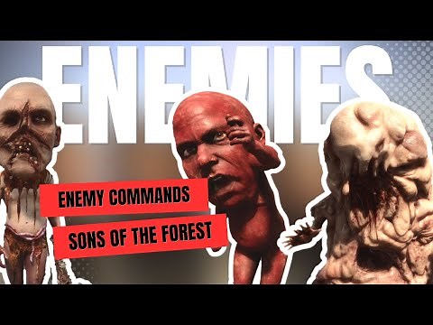 Sons of the Forest | How to Spawn ALL ENEMIES w/ Console Commands
