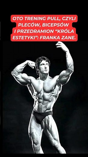How Frank ZANE trained his back and biceps? The "King of Aesthetics" and his PULL workout. #motiv...