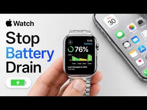 Apple Watch Battery Draining Fast? Fix It Now (10 Easy Fixes)