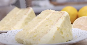 DIY Lemon Velvet Cake Using Lemon Cream Cheese Frosting