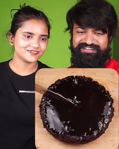 1.2M views · 8K reactions | Tried to make viral two Ingredient recipe and result was surprisng #cake #recipes #trending #cakerecipes | Akanksha & Bhushan | Facebook