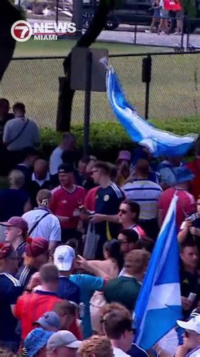 Scotland’s Tartan Army Hits Marlins Game Before World Cup Showdown