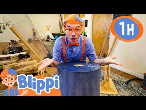 Blippi Creates Using His Imagination! | Blippi Painting for Kids | Moonbug Kids - Art for Kids 🖌️
