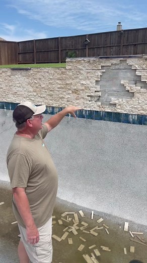 A little throwback to a pool demo and rebuild we’ve been working on 😬 #poolbuilder #pooldesign #pooltok #custompools #swimmingpool