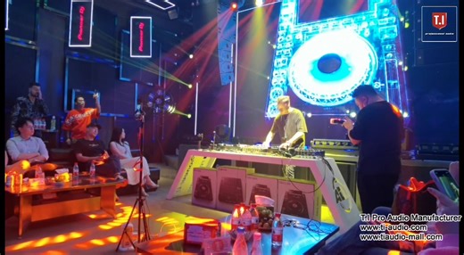 T.I Professional Bar Audio-Visual Project — Complete Sound, Lighting & LED Integration by T.i Audio. A High Quality bar sound system integrating line array speakers for immersive audio, seamless lighting and LED visuals with professional installation and tuning. | T.I Group