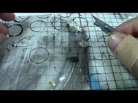 Preparing, Cleaning and Building metal miniatures