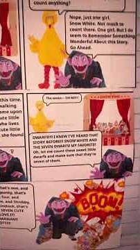 Big Bird’s Story Hour: Snow White and the Seven Dwarfs