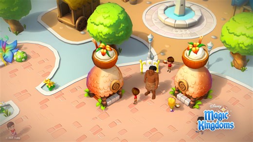 Treat your visitors to a rich coconut ice cream made with the freshest island ingredients at our newest Coconut Ice Cream Stand. 🍨 Each scoop offers a refreshing burst of sweet, velvety flavor, perfectly chilled to satisfy every craving. 😋 | Disney Magic Kingdoms