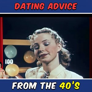 12K views · 476 reactions | BIZARRE 1940's Dating Advice 樂 | Cameron Domasky | Facebook