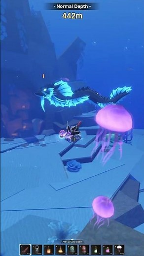MYTHICAL DRAGON FISH IN ABYSS (Roblox)