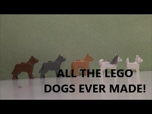 REVIEW ON ALL THE LEGO DOGS EVER MADE!