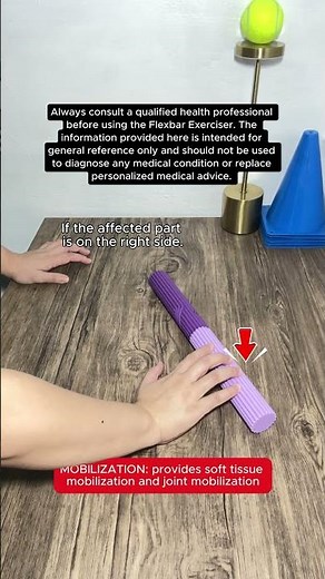 FINGER EXTENSION MOBILIZATION EXERCISE USING A FLEXBAR