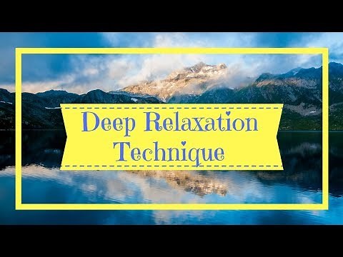 Deep Relaxation Technique | YOGA | SVYASA | DRT | session 5