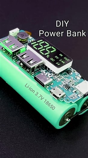 Homemade 5000 mah power bank