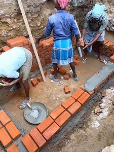 Underground Water Tank Brick Work Accurately | G.G.Construction