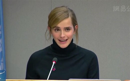 《哈利波特》赫敏（Emma Watson）的演讲（英汉双语字幕）