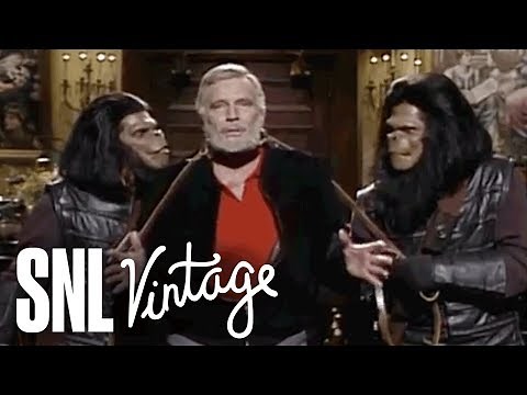 Monologue: Charlton Heston is Captured by Apes - SNL