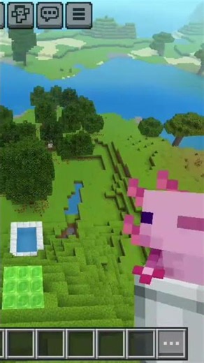 aku bikin tangga turun #minecraft